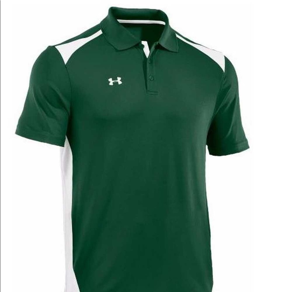 Under Armour HeatGear Collared Short Sleeve 3-Button Polo Shirt Loose